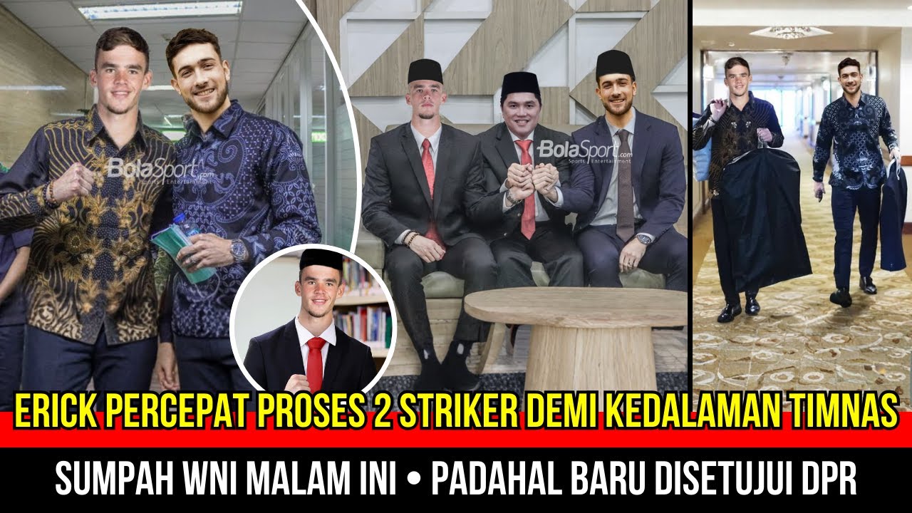 🔴TIMNAS MAKIN KOMPLIT! 2 Striker Grade A Diamankan~Sumpah di Indo~Herdman Tak Khawatir Pilih Striker