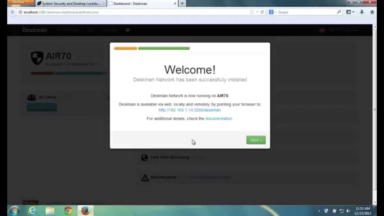 How to Set Up Deskman Network