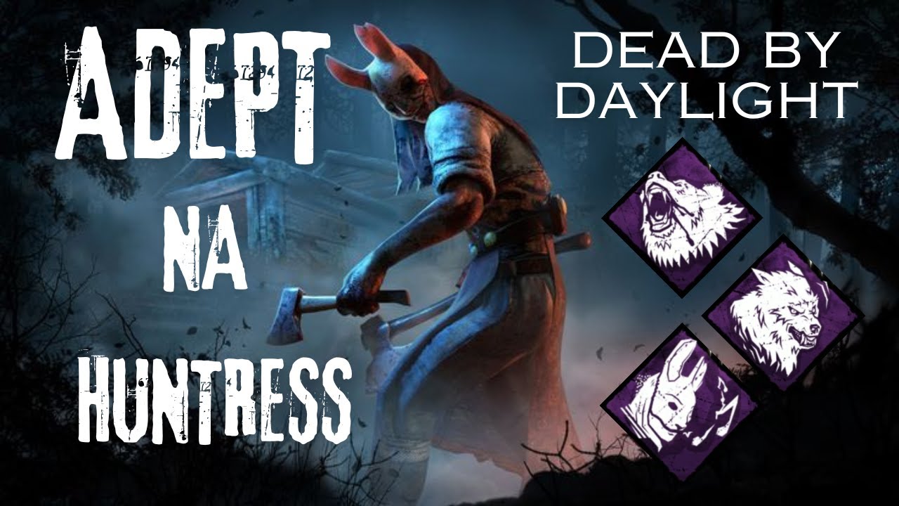 Dead by Daylight Adept na Huntress #dbd #polska #dbdkiller #dbdgameplay #gaming