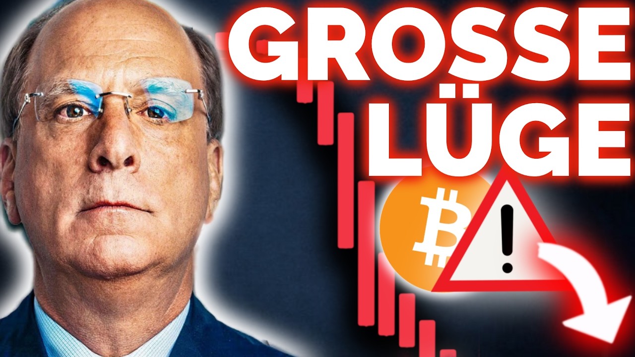BlackRock kauft EUER Bitcoin während ihr schlaft – Die größte Lüge des Kryptomarkts