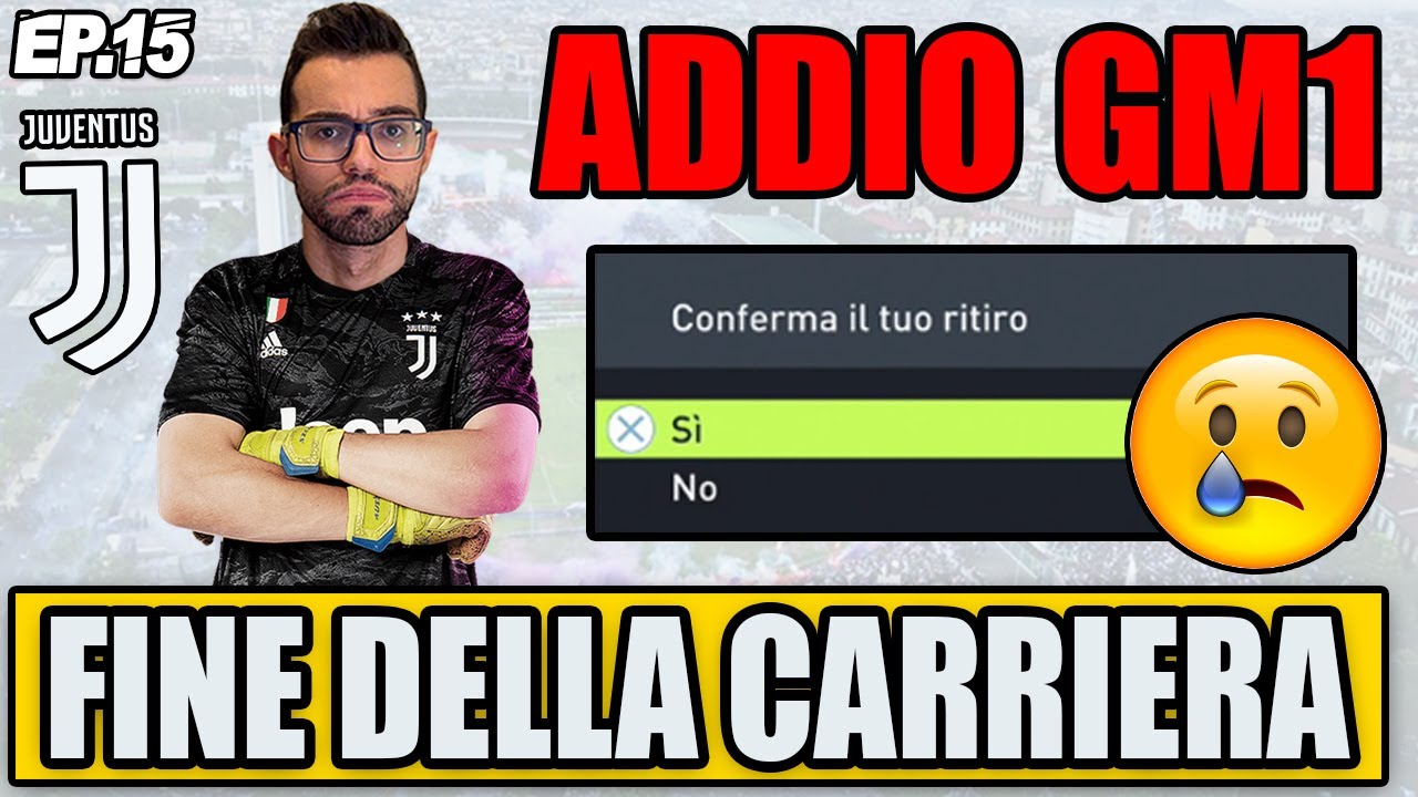 😭 MI RITIRO NELLA CARRIERA PORTIERE!! ADDIO GM1!! LA SERIE É FINITA!! FIFA 22 CARRIERA PORTIERE #15