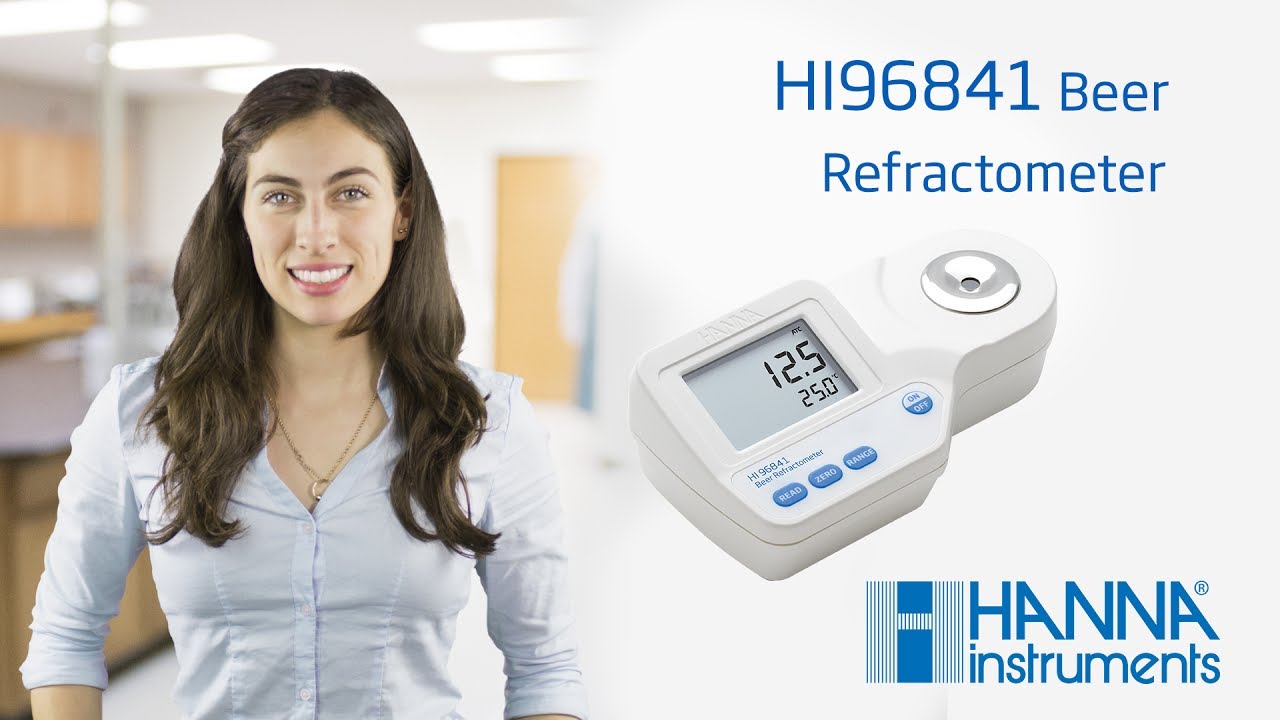 Hanna Lab - Learn About the Hanna Instruments Beer Refractometer HI96841