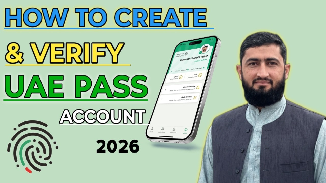 How to Create a UAE PASS Account in 2026 🇦🇪 | Register & Verify Your UAE PASS Account