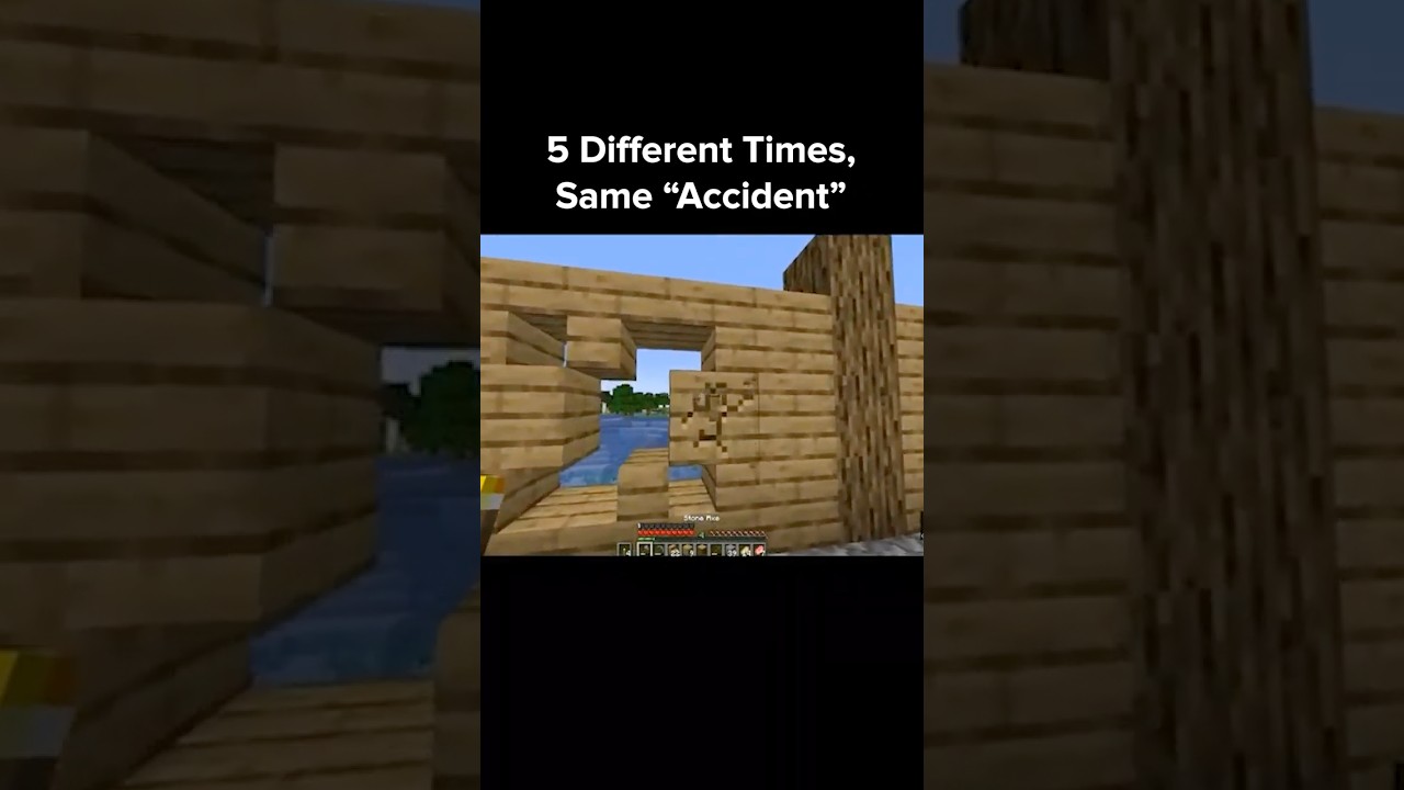 Minecraft Oops Moment