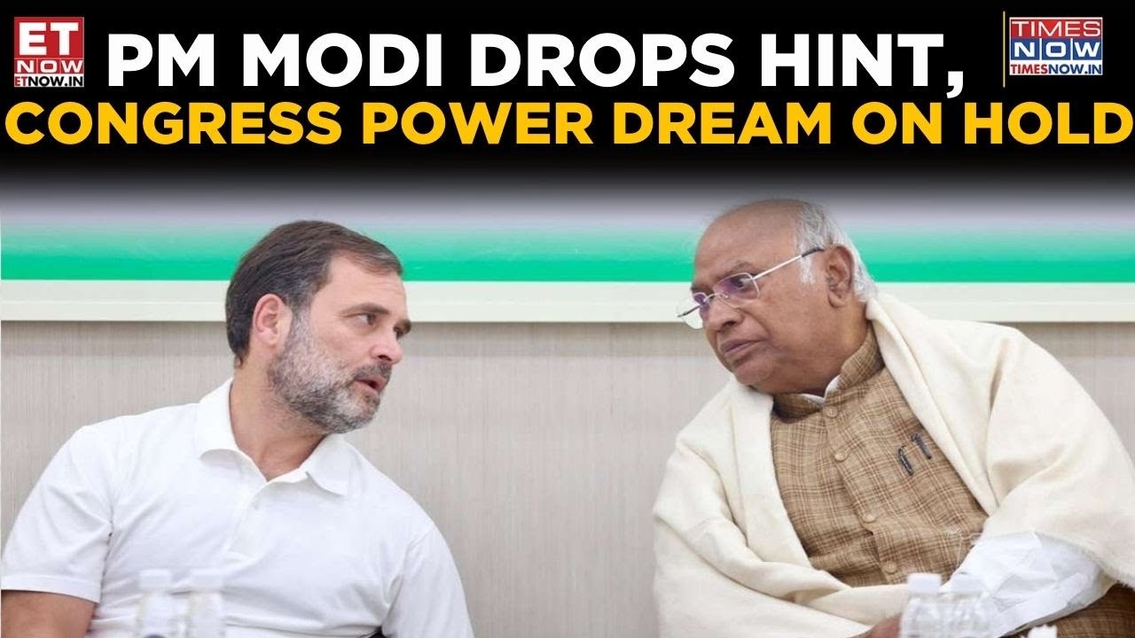 Rahul Has To Wait For PM Post As Modi Drops Big Hint, Congress Power Dream On Hold? | Top News