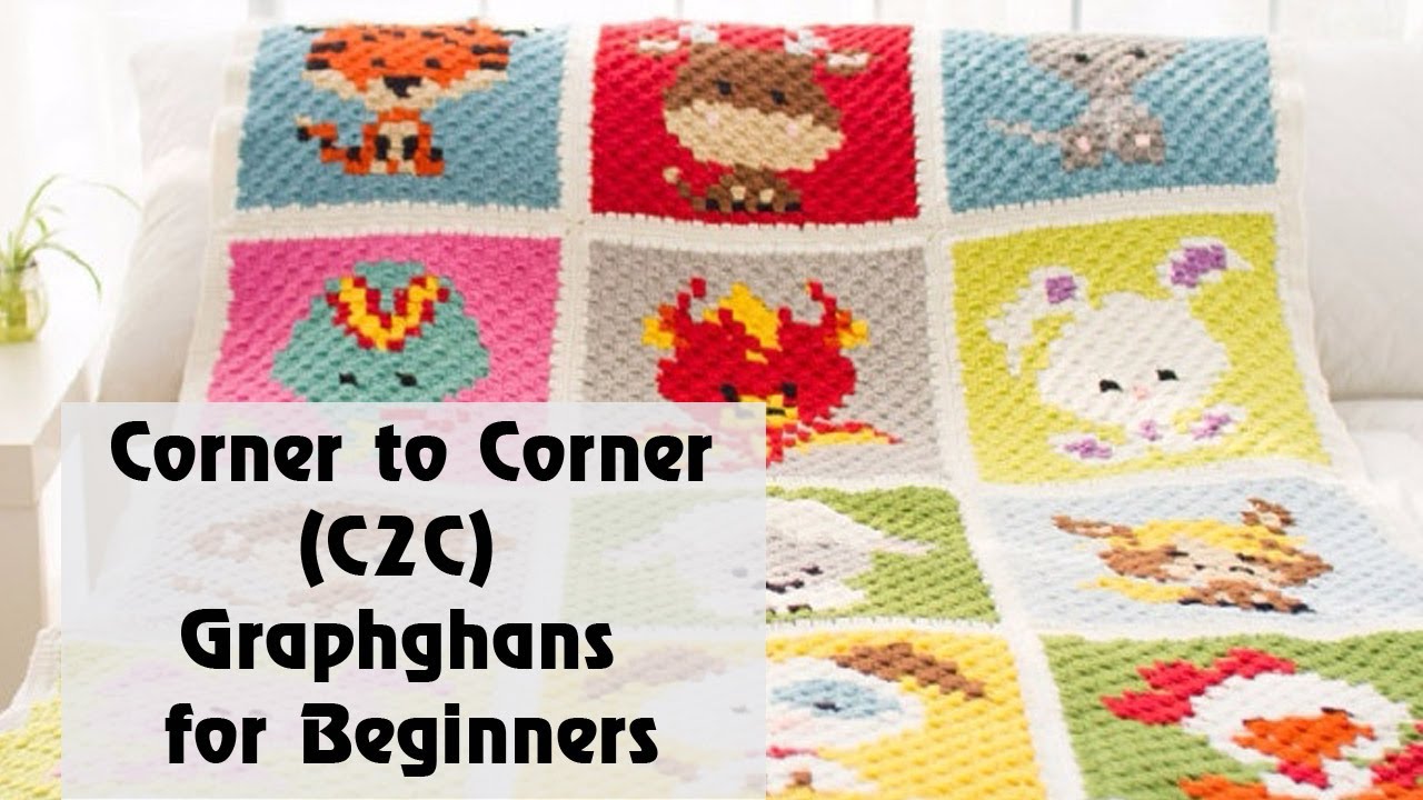 Corner to corner Graphghans for Beginners