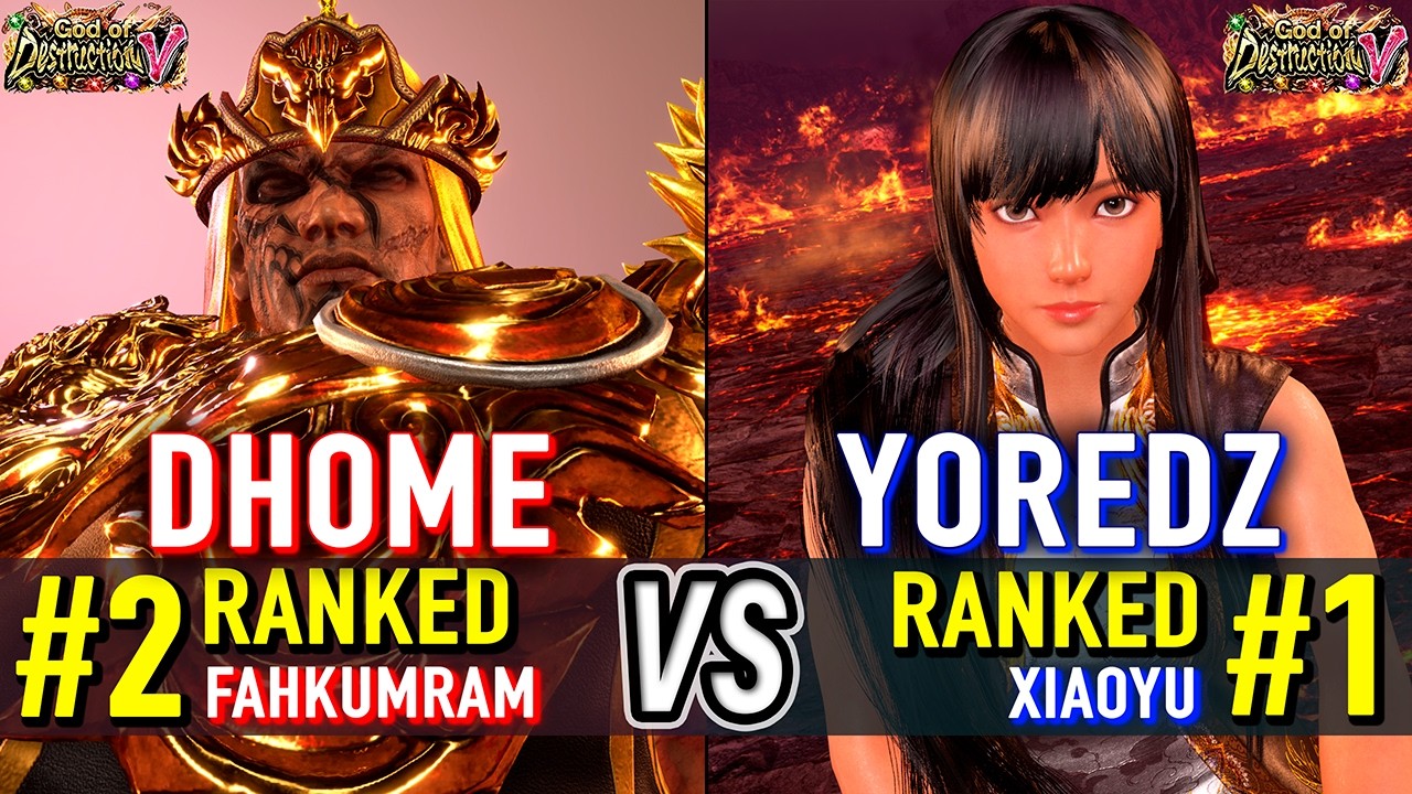 T8 🔥 DHOME50HBK (#2 Ranked Fahkumram) vs YOREDZ (#1 Ranked Xiaoyu) 🔥 Tekken 8 High Level Gameplay