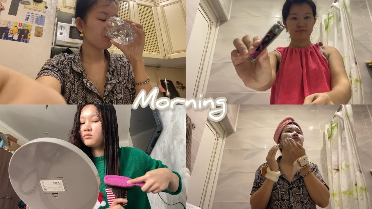 Утро☀️ Подъем в 6 утра ранний подъем утренняя рутина/My morning routine 