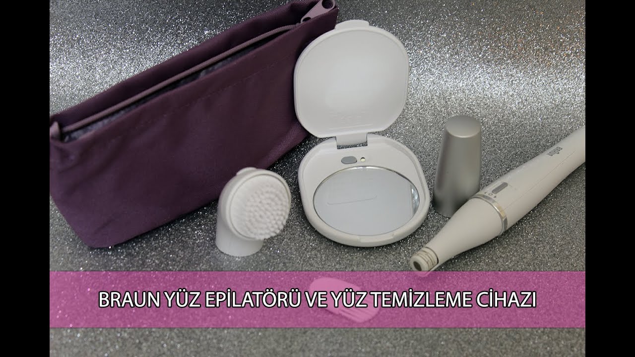 Braun Face Yüz Epilatörü ve Yüz Temizleme Cihazı
