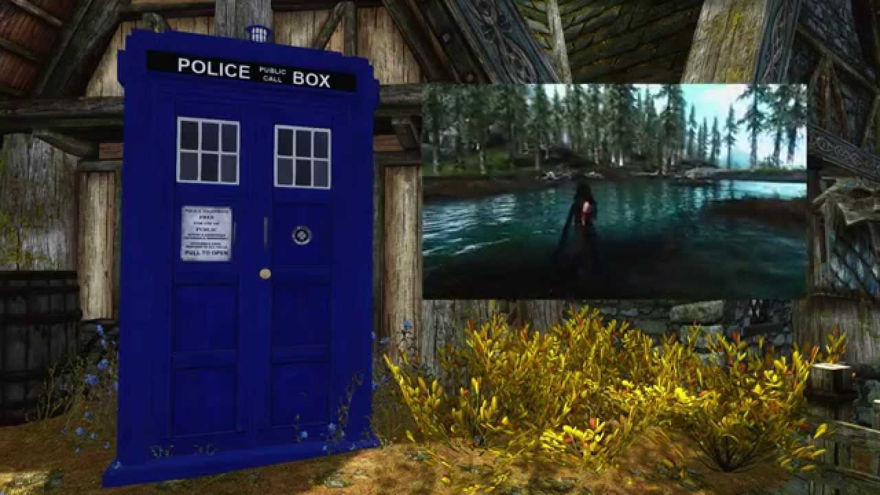 Skyrim TARDIS Mod