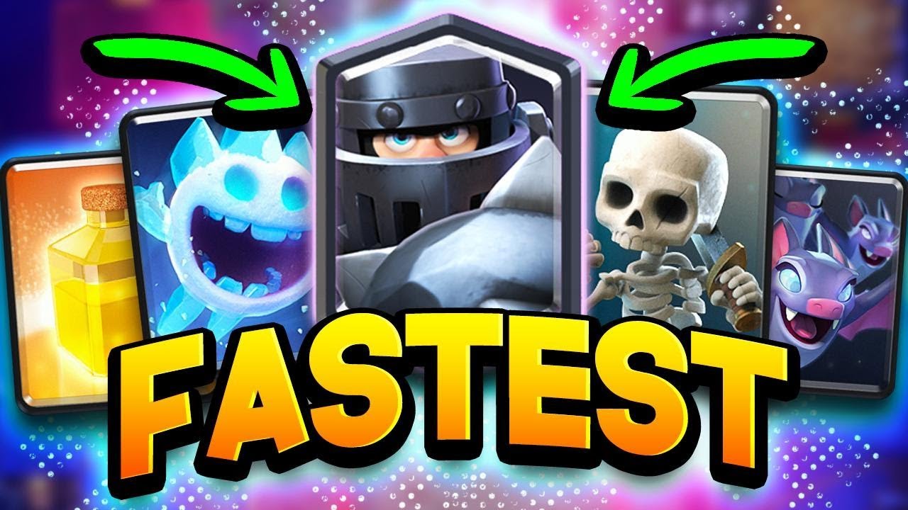 FAST 2.3 MEGA KNIGHT CYCLE DECK! MOST INSANE 12 WIN GRAND CHALLENGE!