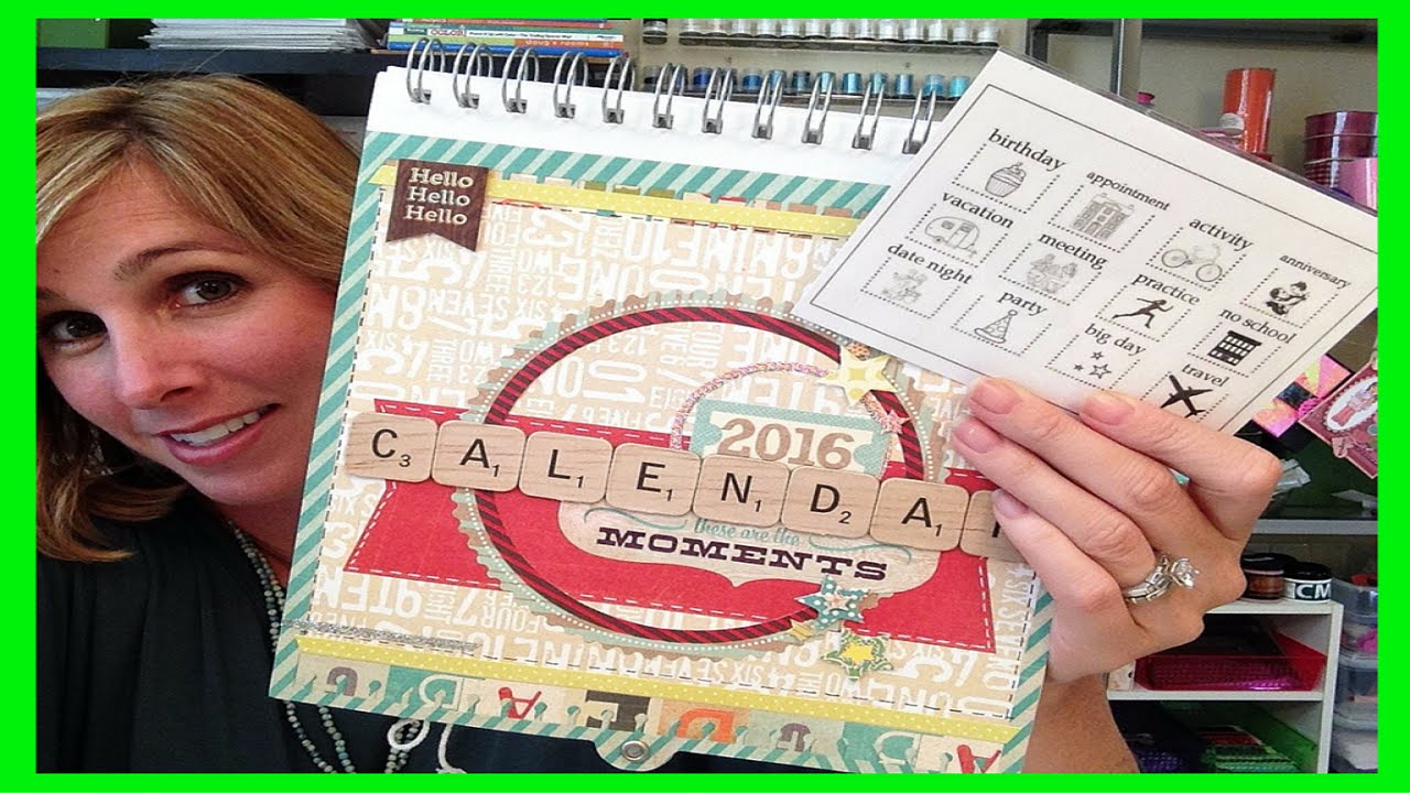 Basic Grey 2016 Calendar kit club