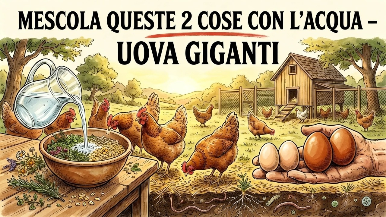 Uova molto piccole? Ho mescolato 2 prodotti nell’acqua, e ora sono giganti