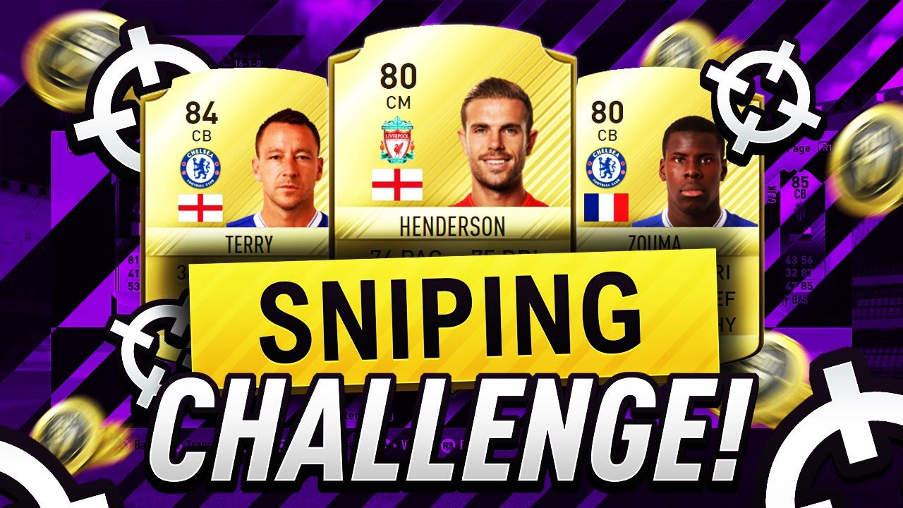 FIFA 17 | SNIPING CHALLENGE vs CAPGUNTOM