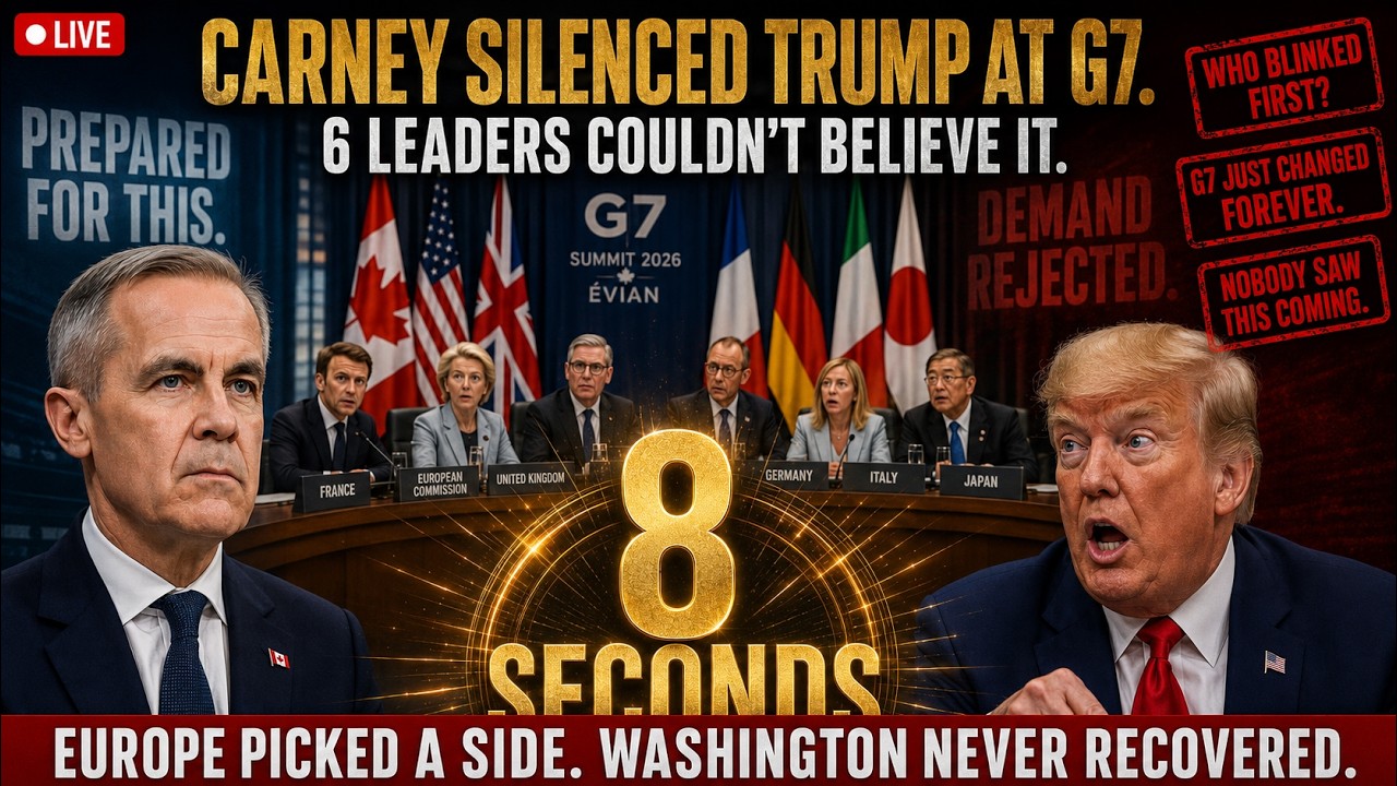 Carney CRUSHED Trump's G7 Demand in Front of 6 Leaders &mdash; 8 Seconds Froze the Entire Room