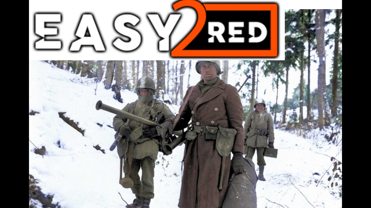 Easy Red 2 - Battle of the Bulge - Max AI - U.S. Side - Ambush at Margeret - No Commentary