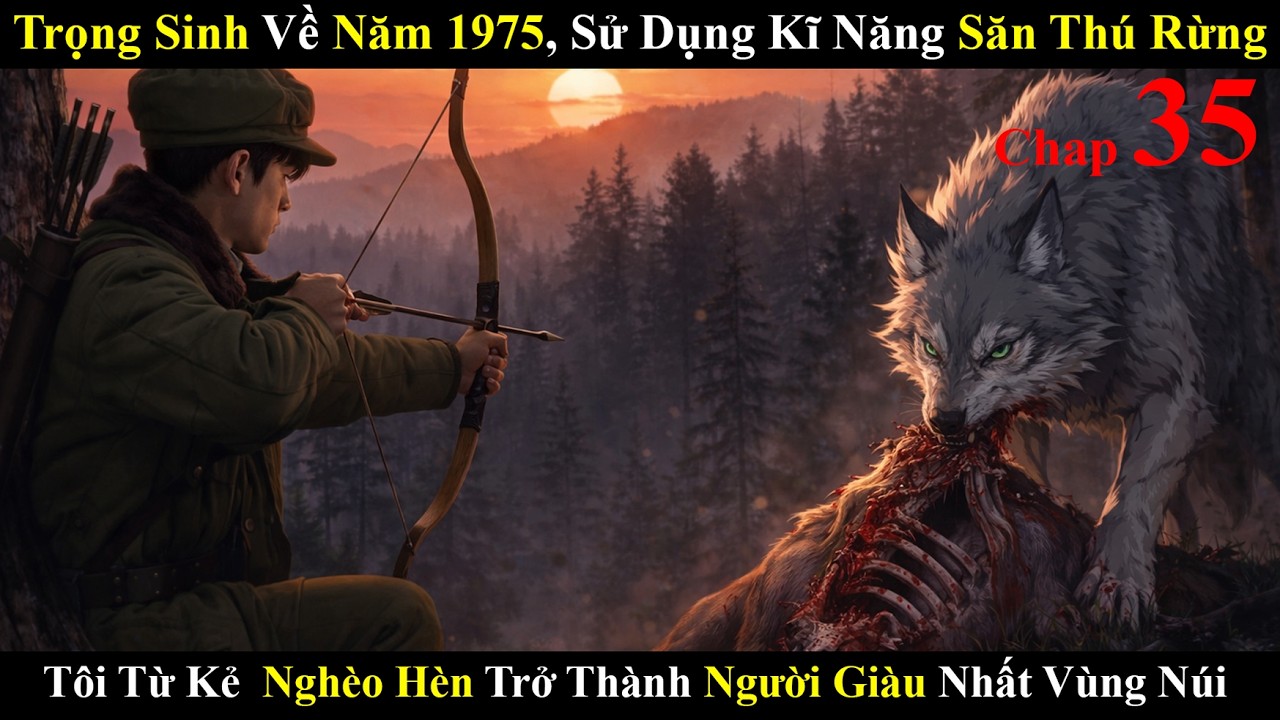 Trọng Sinh Về Năm 1975, Dùng Cung Tên - K98 Tôi Một Mình Vào Rừng Săn Thú Hoang Làm Giàu | Chap 35