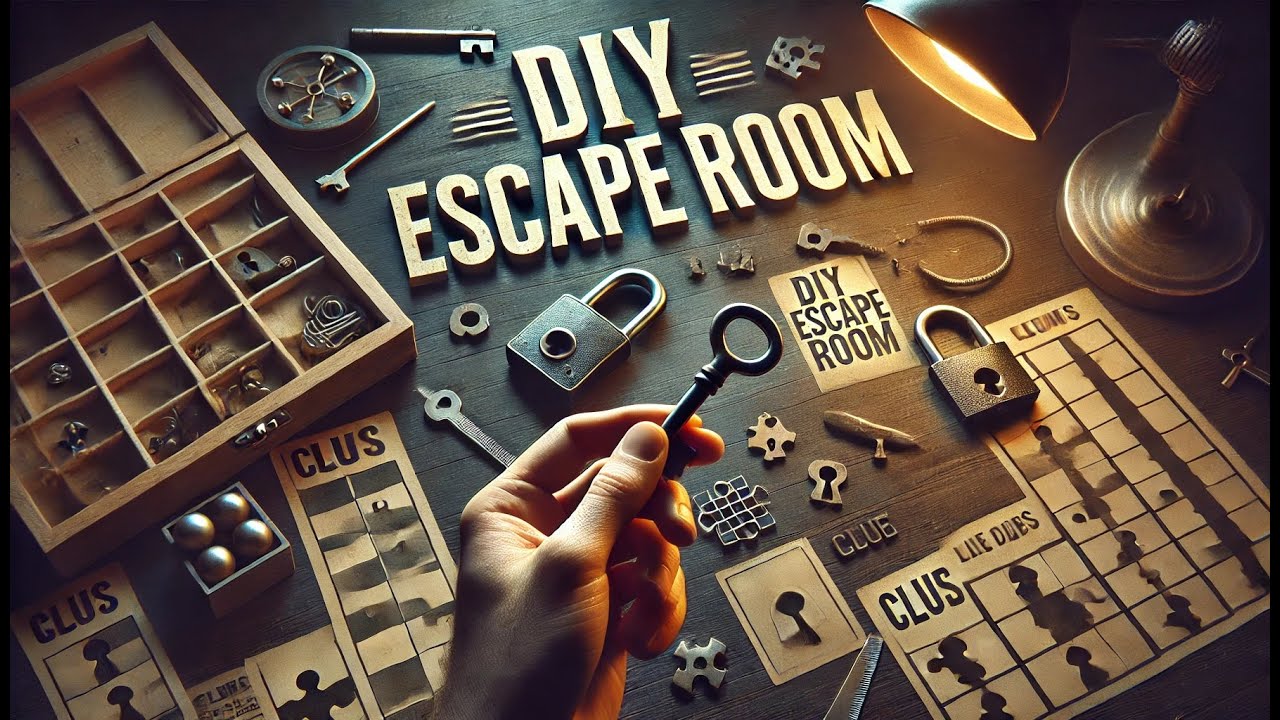 How to Build a DIY Escape Room at Home 🔍🏠