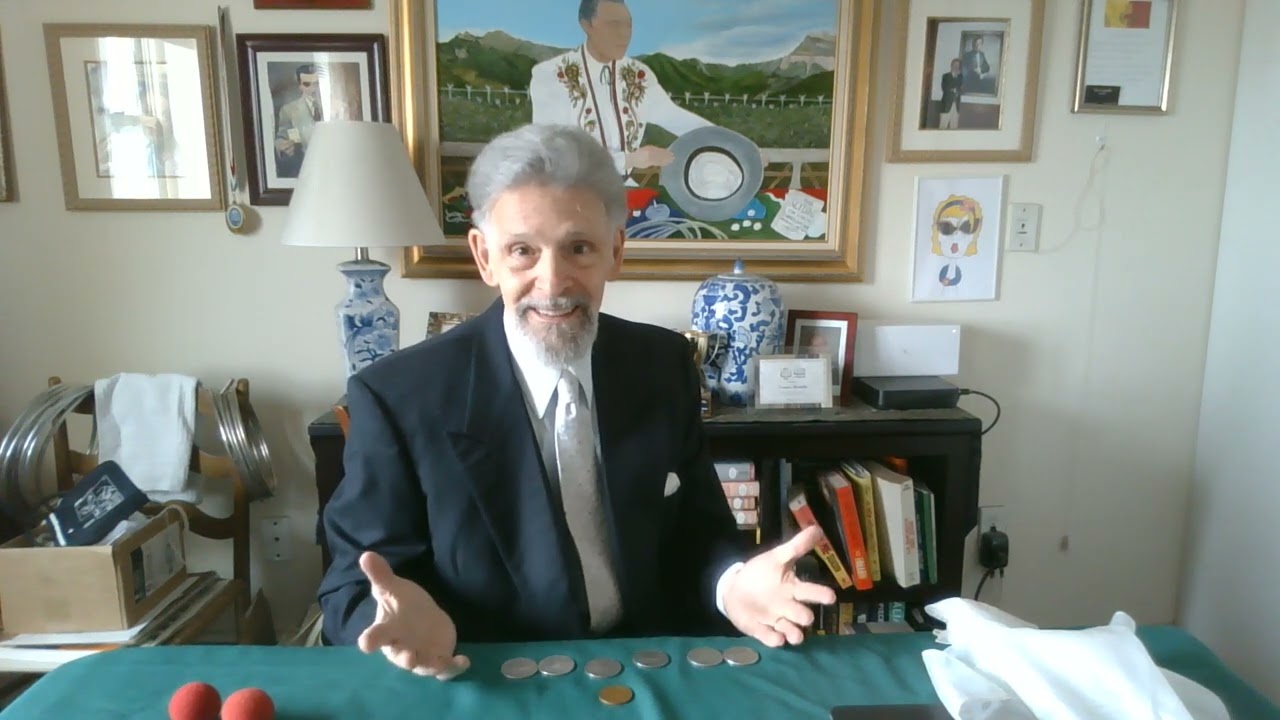 D's Live Online Lectures on the Magic of my teacher Slydini