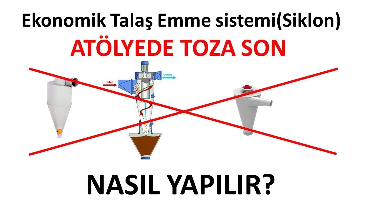 Talaş Emme Sistemi #reklam (Siklon) Nasıl Yapılır?