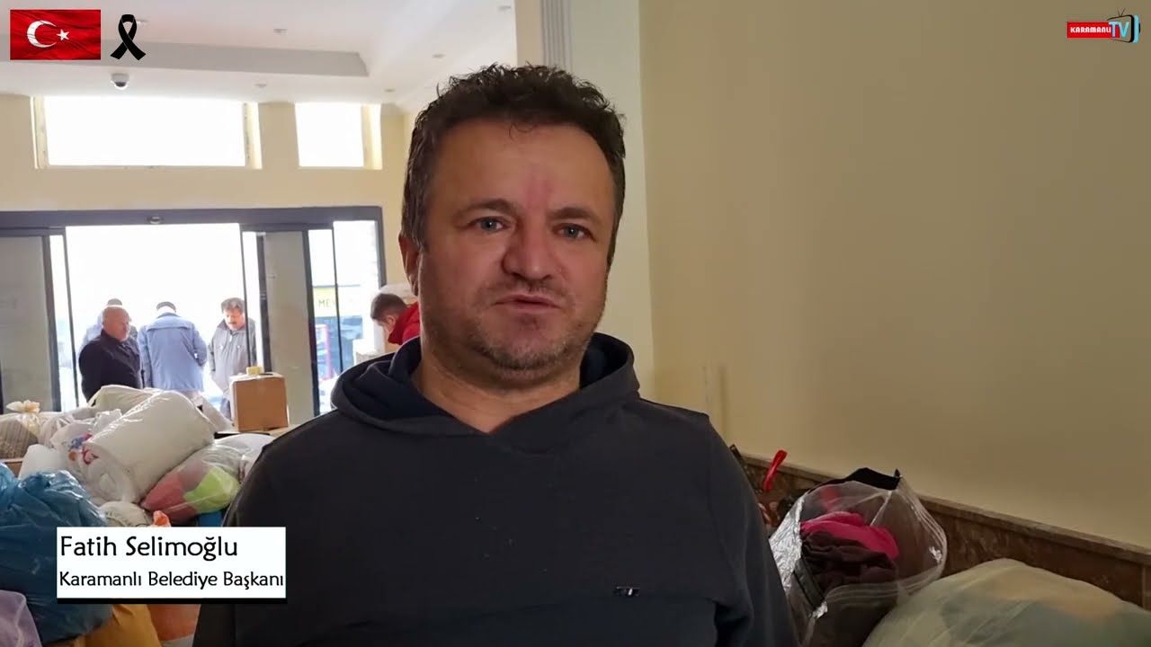 Karamanlı'dan Deprem Bölgesine Yardım Seferberliği