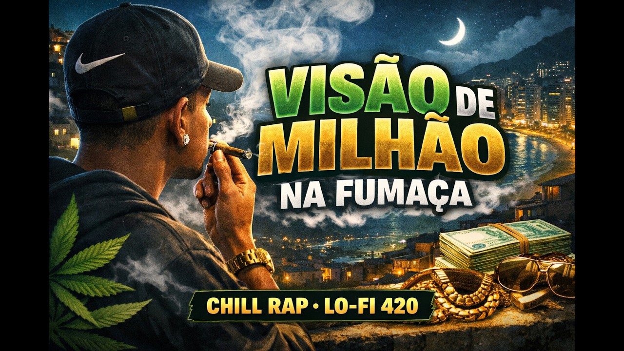 🌙 Madrugada de Vis&atilde;o | Trap Lo-Fi 420 #favela