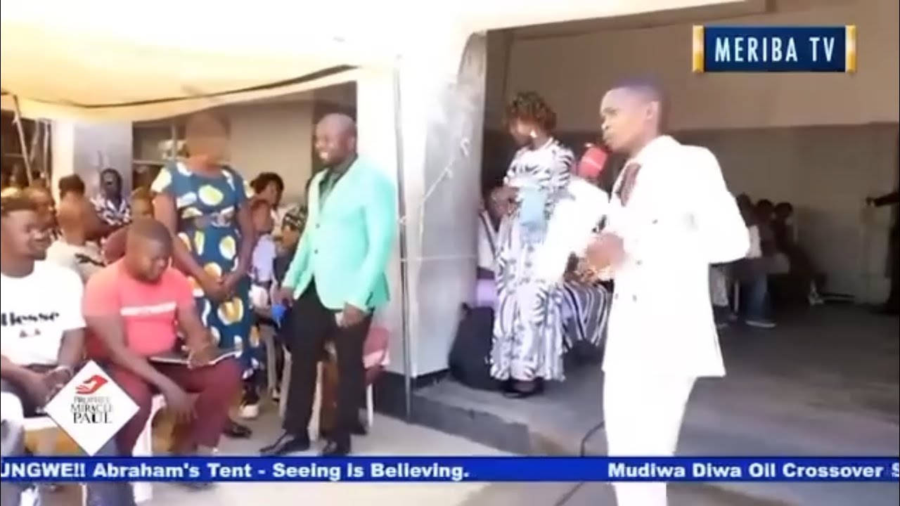 Prophet Miracle Paul .... prophecy time(mukadzi akaita chihure nekuti murume arikure mashura😟😟
