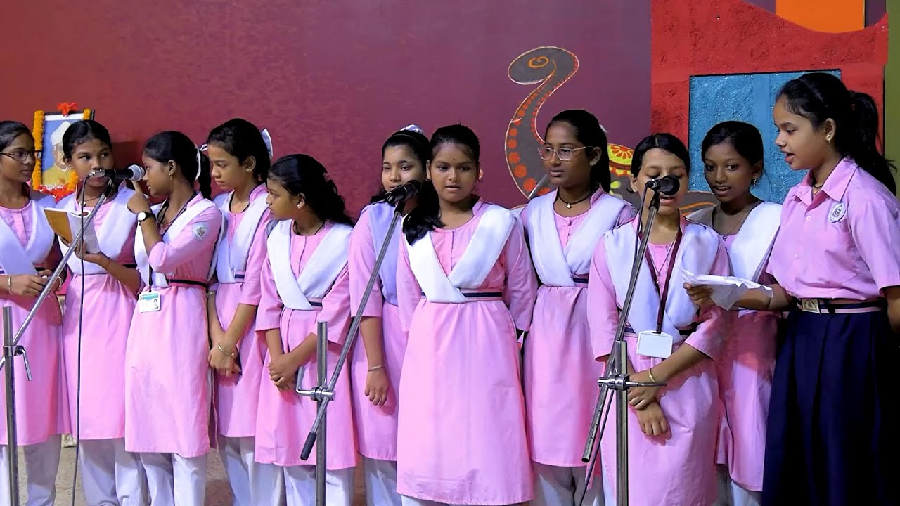He Mora Swamiji Vivekananda odia song by students of R.K.MISSION VIVEKANANDA School, BBSR