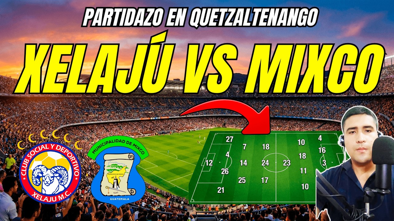 Xelajú vs Mixco EN VIVO🔴 | Jornada 8 Clausura 2026 ⚽🔥| ¡DUELO CLAVE EN QUETZALTENANGO! | LAZ SPORTS