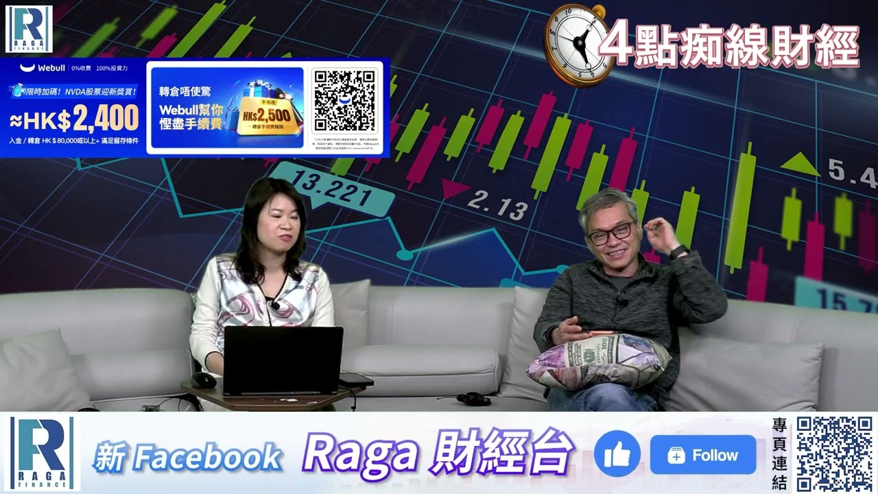 Raga Finance：4點痴線財經 20260120 - 第一節：恒指chok到暈 / 小氣侵與美歐關係