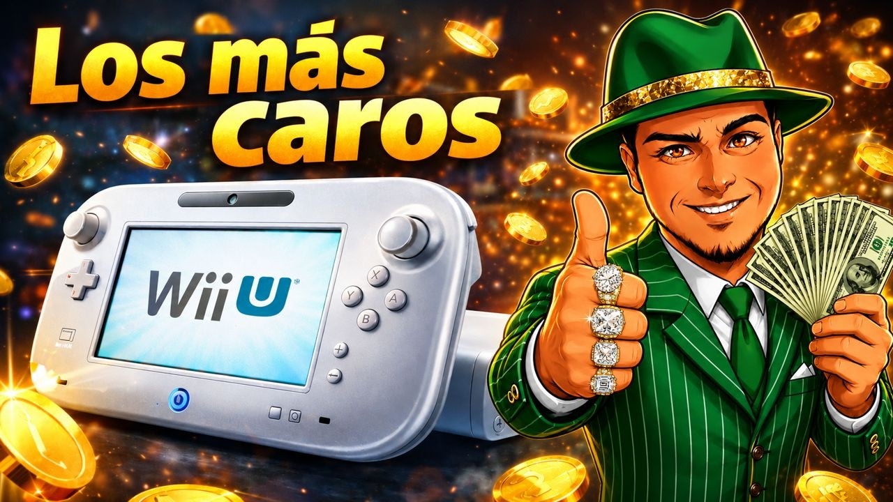Top 5 juegos más caros de Nintendo Wii U en 2026