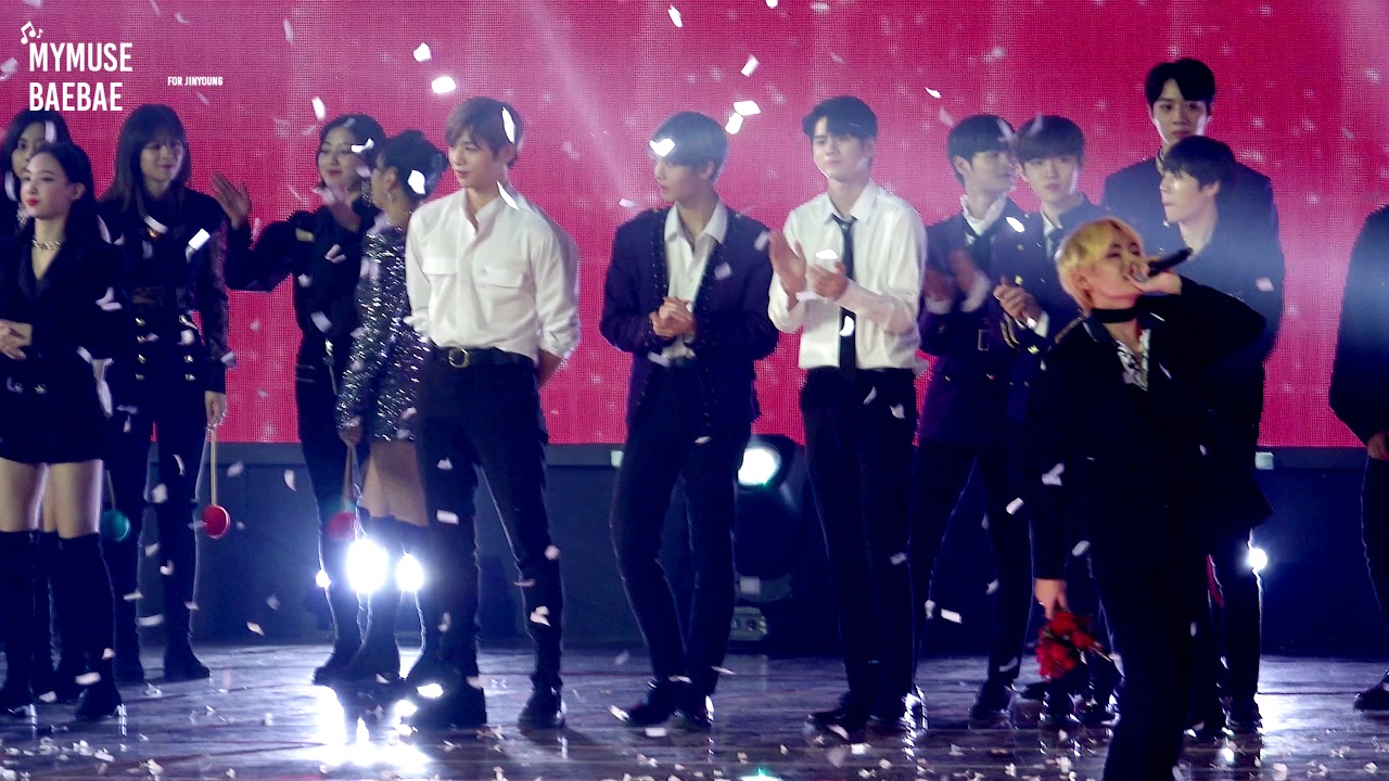 190106 GDA 골든디스크 엔딩 -워너원 배진영 흥배배 BAEJINYOUNG Focus 직캠
