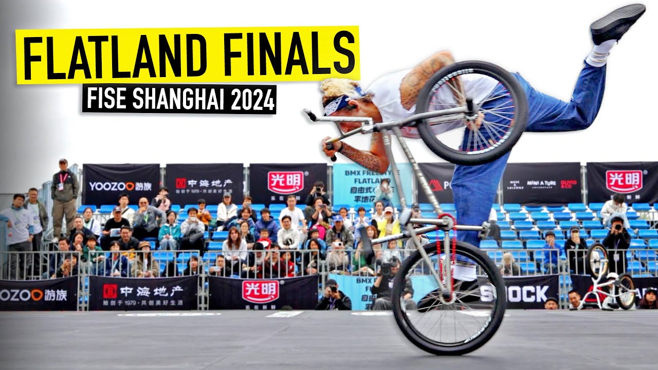 ОСНОВНЫЕ МОМЕНТЫ ФИНАЛА FLATLAND - МИРОВАЯ СЕРИЯ FISE В ШАНХАЕ 2024