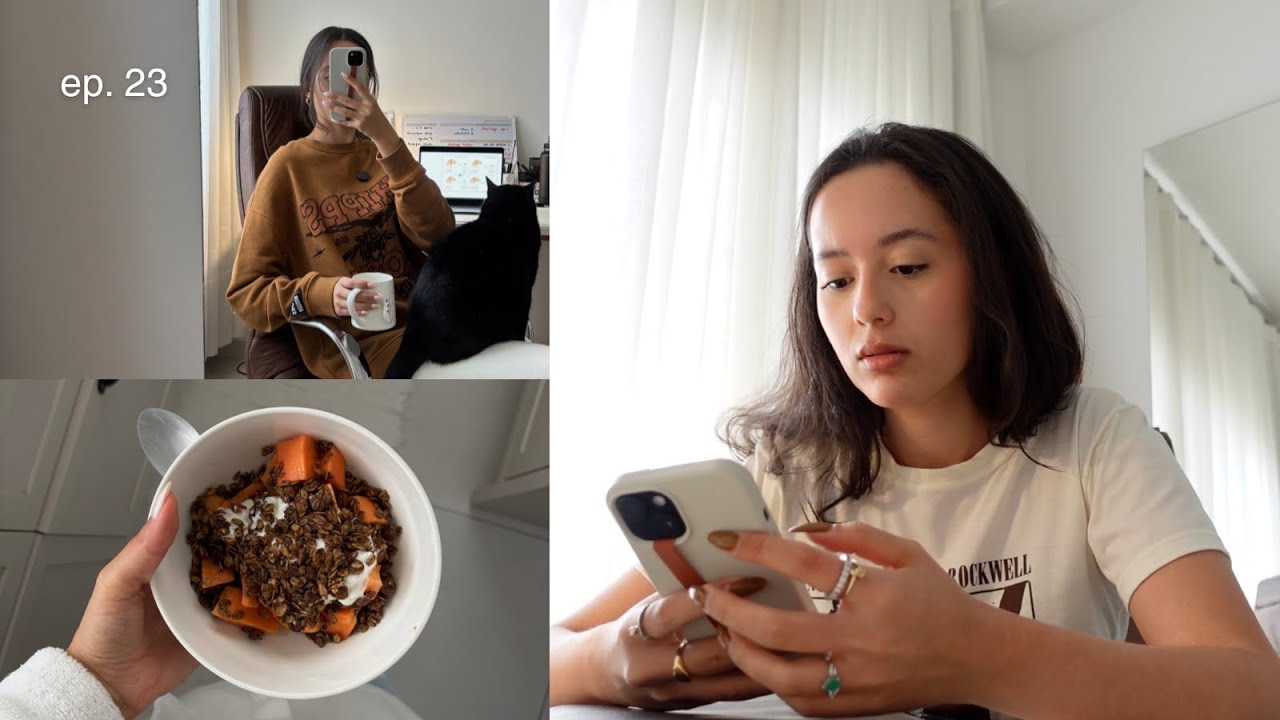 vlog: uma semana produtiva criando minha vida dos sonhos | ep. 23
