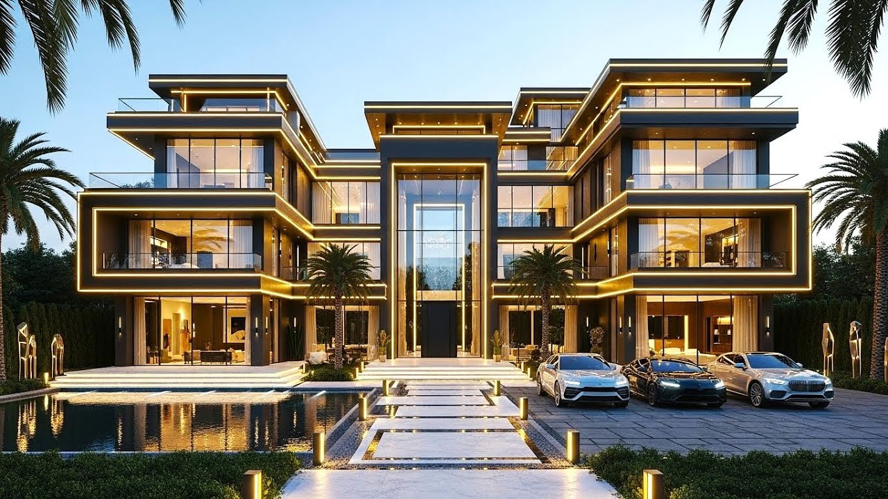 The Black Royal Empire | A Billionaire’s Ultra Modern Mega Mansion