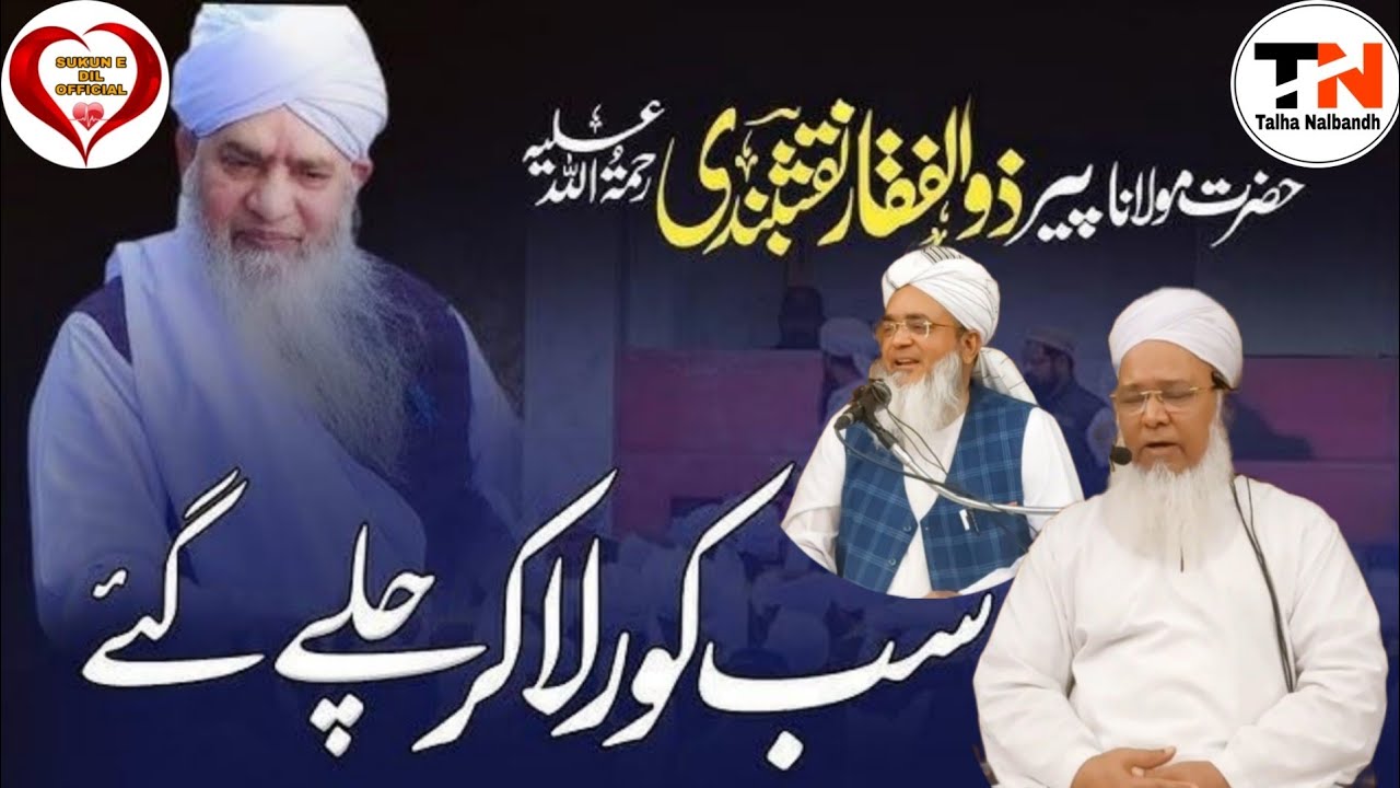 🔴 TAZIYATI BAYAN ||  HAZRAT JI PEER ZULFIQAR AHMAD NAQSHBANDI R.H.