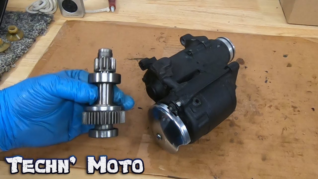 Engine Starter Solenoid Rebuild/Starter Drive Replaced- Harley Davidson Street Glide -Part 2