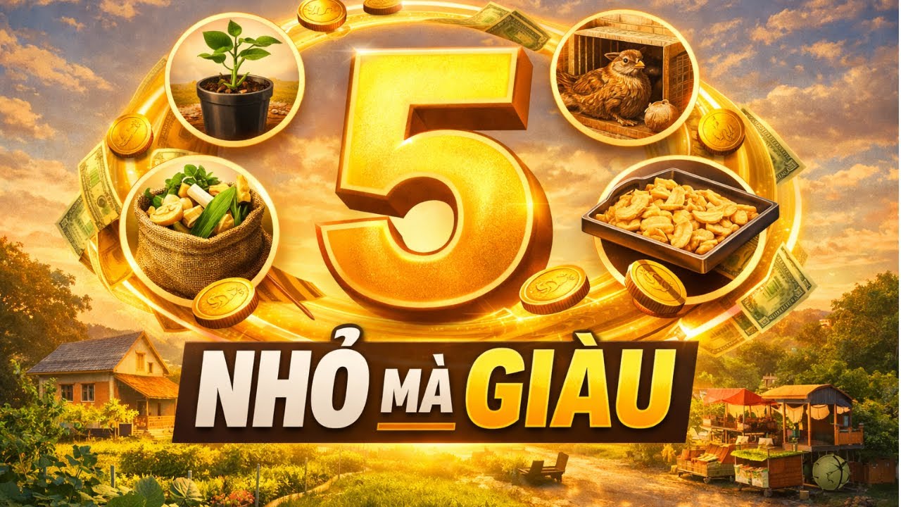 5 Phương  Làm Giàu Ở Nông Thôn Nhỏ Mà Lãi Đều (Không Ai Nói Ra) | Hồi Chuông Tài Chính