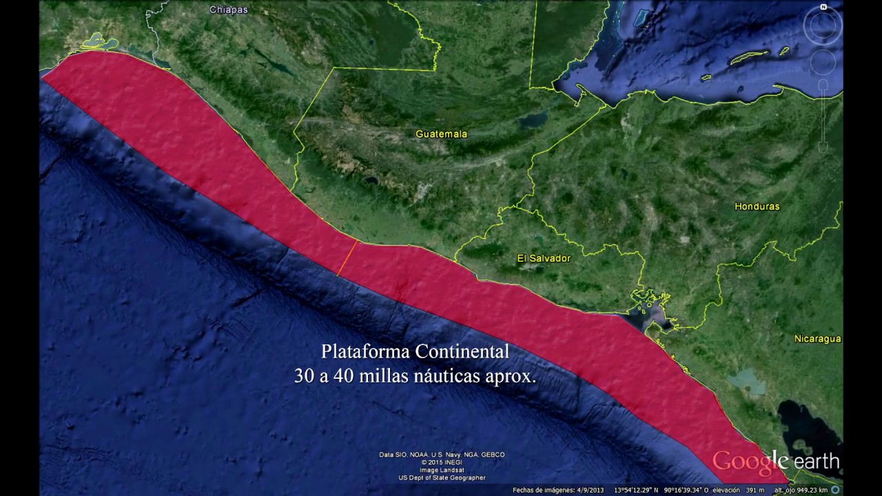 Zonas marítimas CONVEMAR