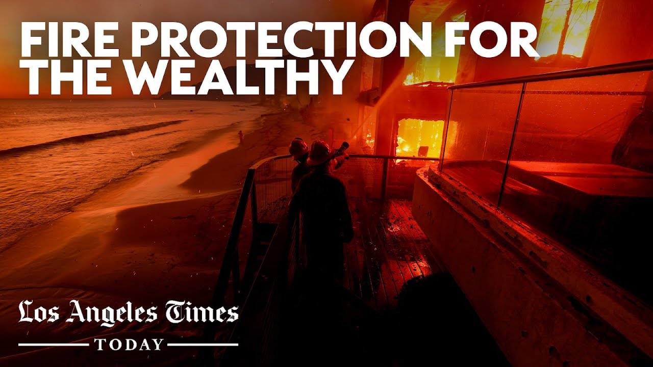 The controversy around hiring private firefighters | LA Times Today