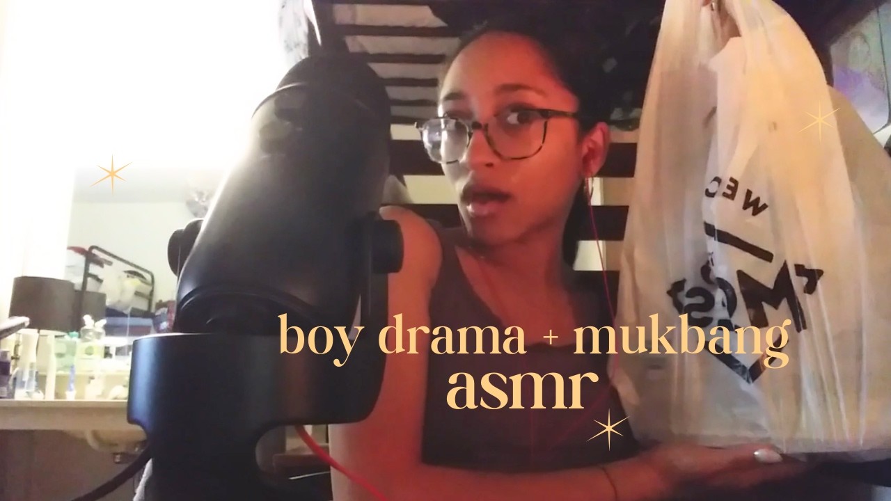 ASMR-драма про парня и мукбанг! 👀🤐