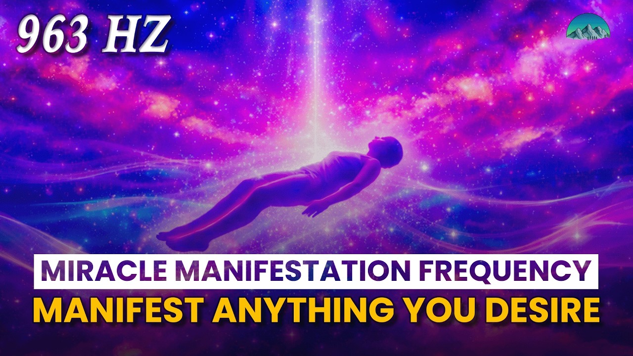 963 Hz Frequency Of God | Manifest Anything You Want | Enhance Intuition, Theta Binaural Beats