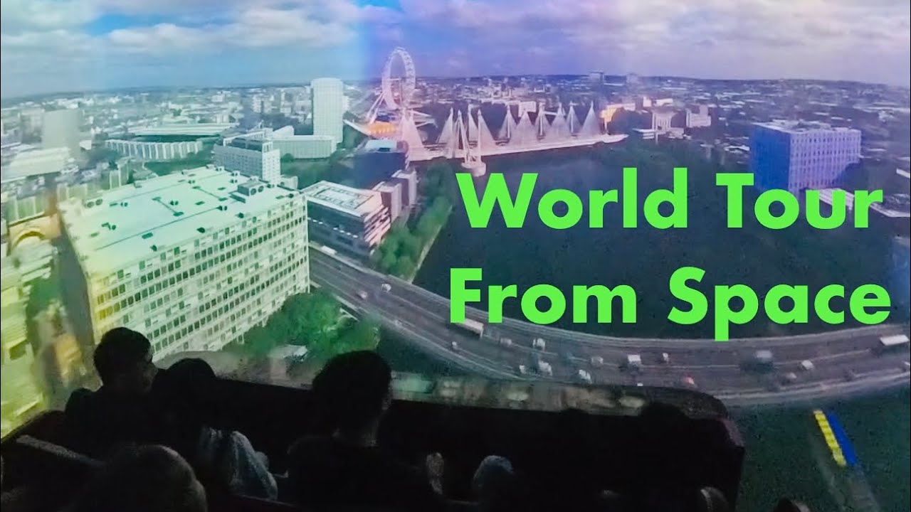 World Tour 3D Experience 😱 Incredible World Journey from Space | 3D SpaceX | Space Tour 