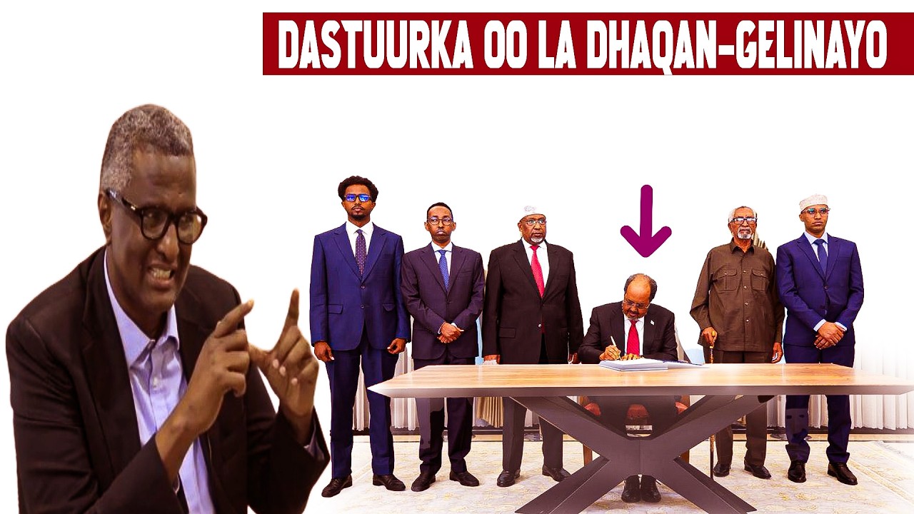 DEG DEG: Xasan Sheekh oo Talaabo Qaaday – Mucaaradka oo Jawaab Adag Bixiyay, Dastuurka oo La Saxixay