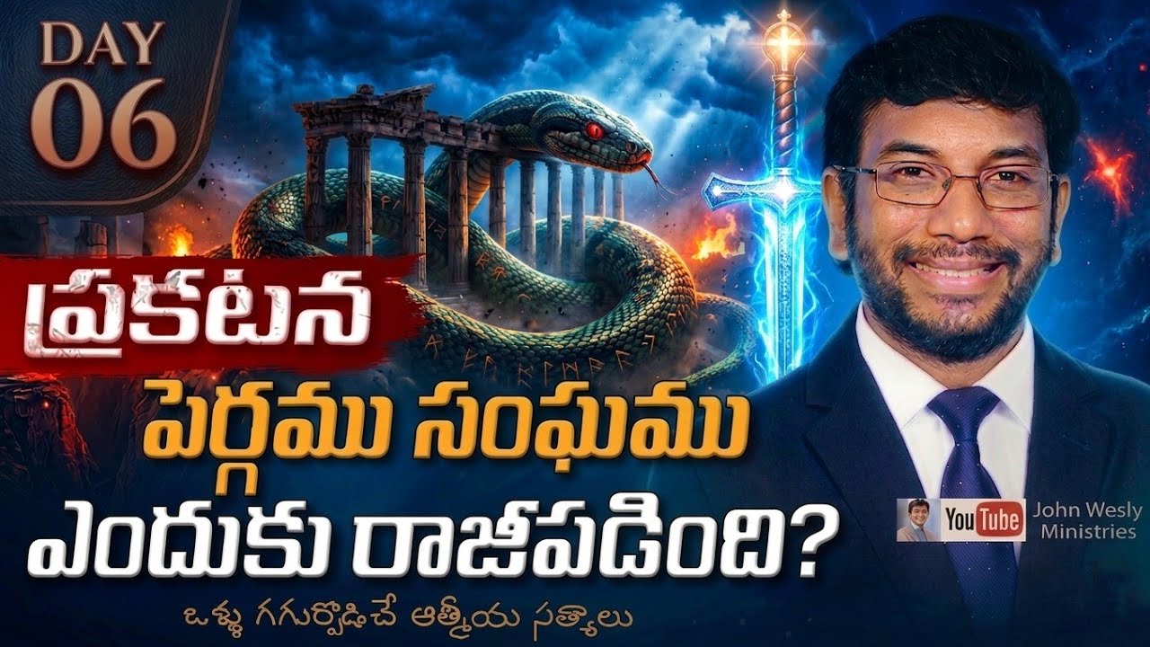 Day 06 : ప్రకటన గ్రంథం వివరణ || Bro John Wesly