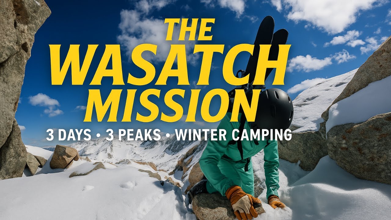 Splitboarding the Wasatch | 3 Days of Winter Camping