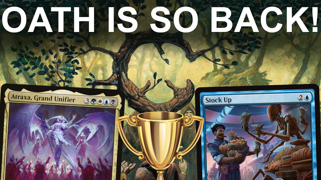 WHAT'S OLD IS NEW AGAIN! Vintage Atraxa Oath of Druids Combo. MTG Undefeated 5-0 Trophy