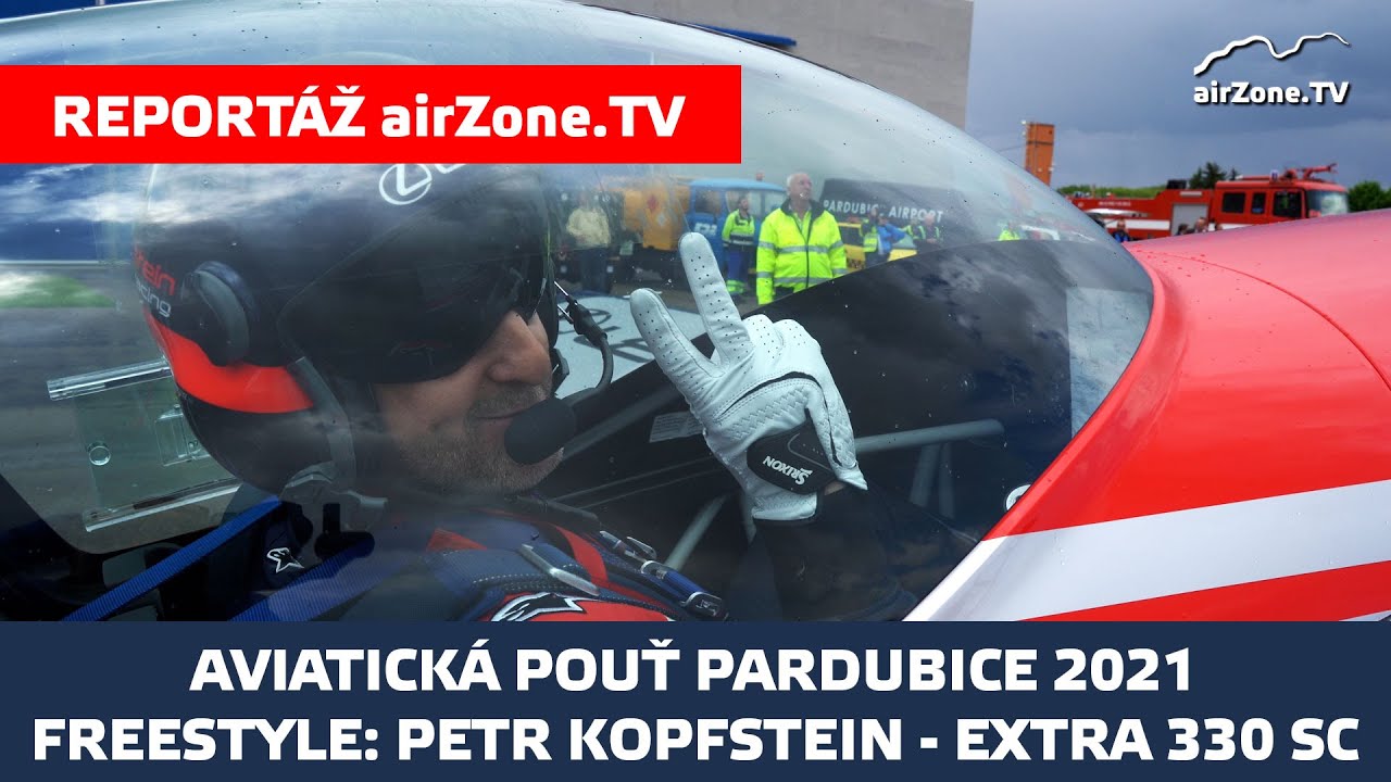 Aviatická pouť 2021: Petr Kopfstein, freestyle Extra 330 SC