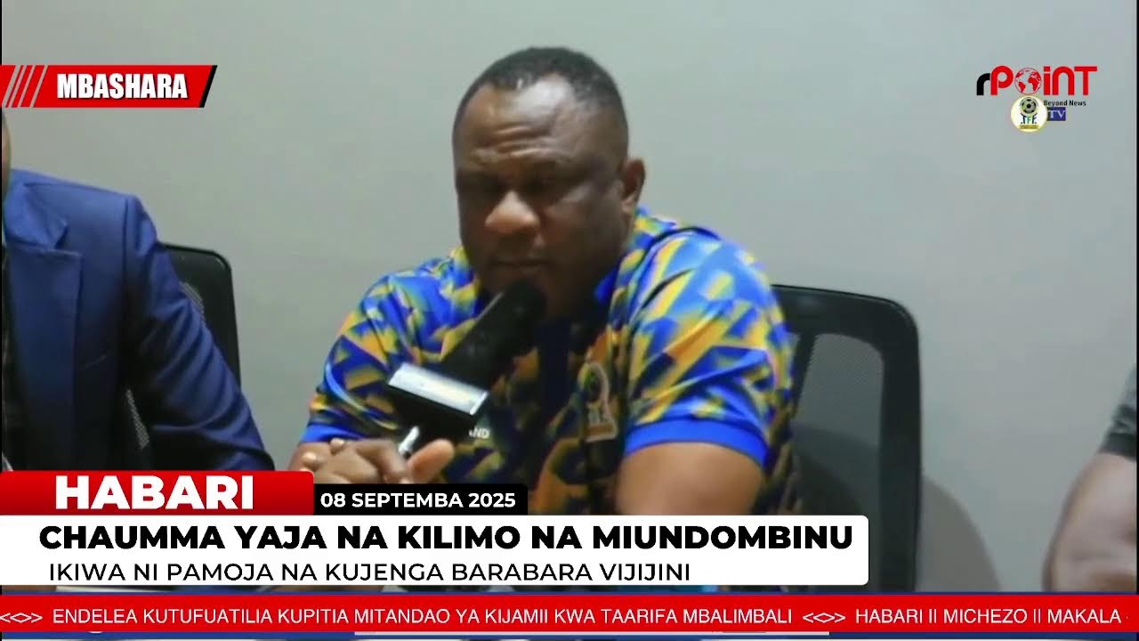 🔴#HABARILIVE: CHAUMMA YAJA NA KILIMO NA MIUNDOMBINU!