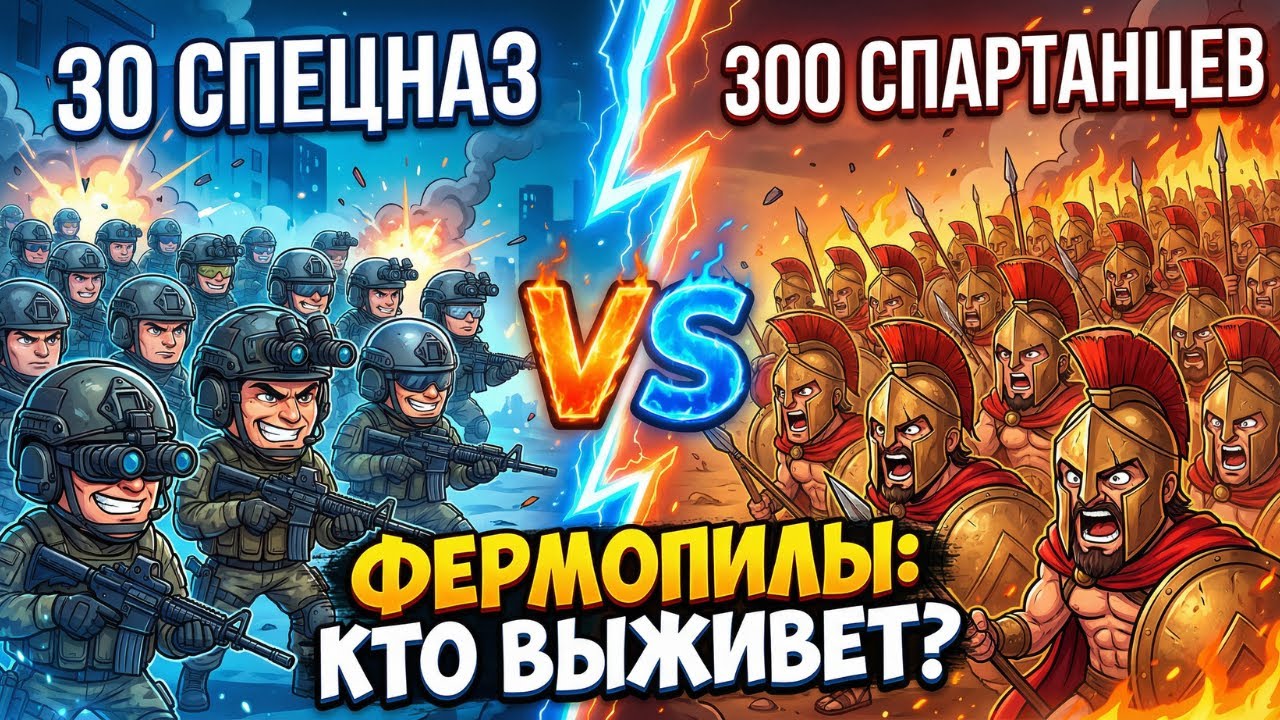 ЧТО ЕСЛИ 30 Спецназовцев против 300 Спартанцев: кто выживет в Фермопилах? | ФАКТИЛЛА
